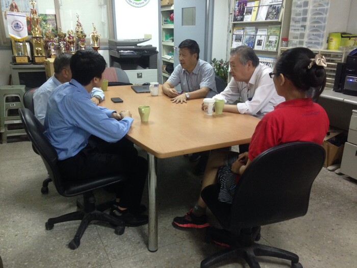105年6月13日-產業合作-東聯航運-麗娜輪-研商實習合作座談會圖片