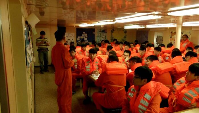 「育英二號」海上實習  培育專業海事人才圖片